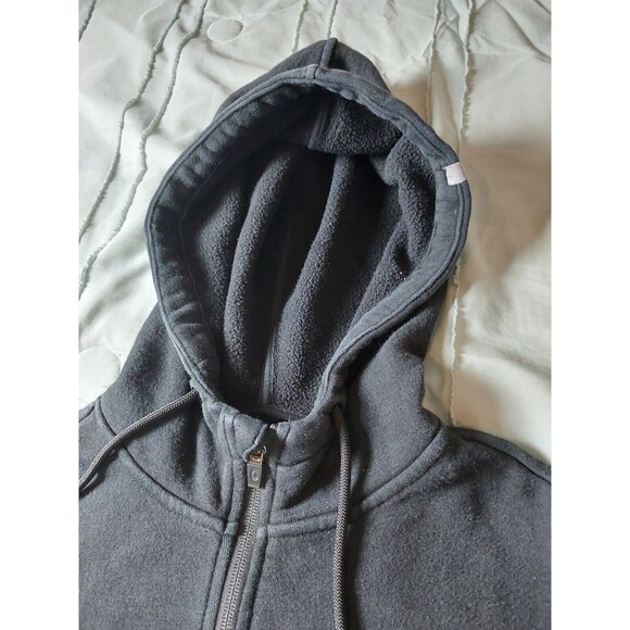 Figs Jacket Women's Medium Black Fleece Full Zip Uniform Nursing - Picture 3 of 9